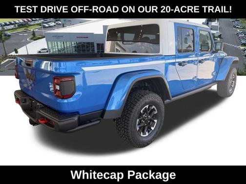 Hydro Blue Pearlcoat 2026 Jeep Gladiator Rubicon