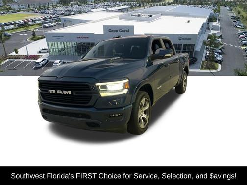 Patriot Blue Pearlcoat 2022 RAM 1500 Laramie