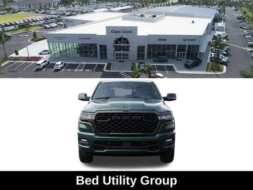 Serrano Green Metallic 2026 RAM 1500 Big Horn/Lone Star