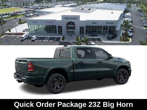 Serrano Green Metallic 2026 RAM 1500 Big Horn/Lone Star