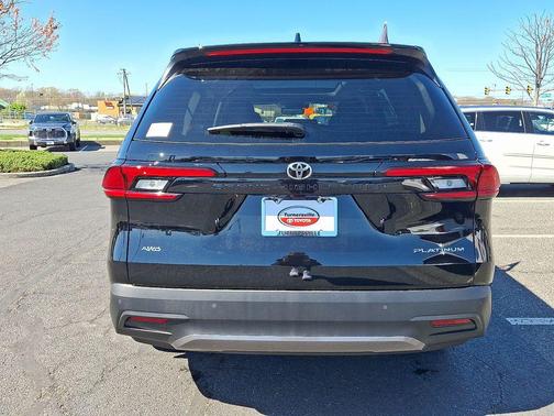 Midnight Black Metallic 2026 Toyota Grand Highlander Platinum