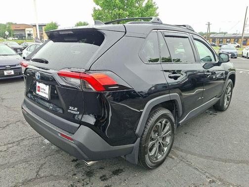 Midnight Black Metallic 2024 Toyota RAV4 Hybrid XLE Premium