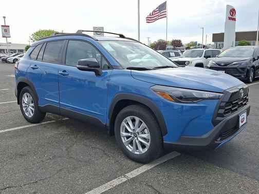 Cavalry Blue 2026 Toyota Corolla Cross LE