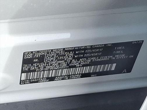 2025 Toyota RAV4 XLE