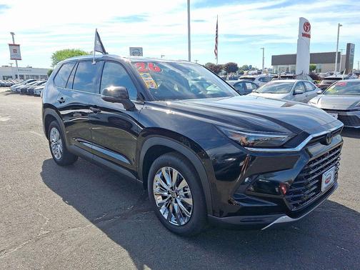 Midnight Black Metallic 2026 Toyota Grand Highlander Platinum