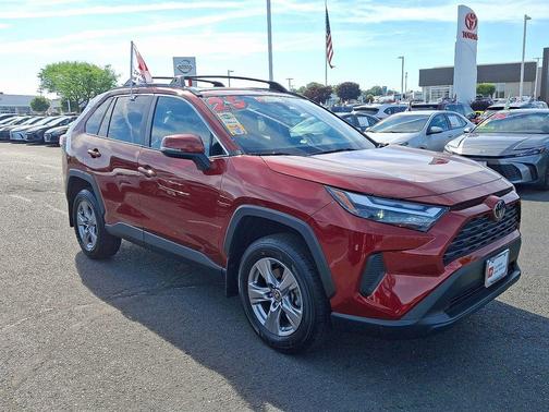 Ruby Flare Pearl 2025 Toyota RAV4 XLE