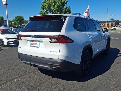 Wind Chill Pearl 2025 Toyota Grand Highlander Limited
