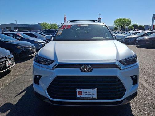 Wind Chill Pearl 2025 Toyota Grand Highlander Limited