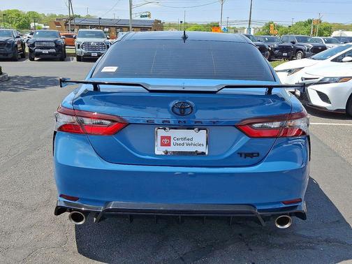 Cavalry Blue/Midnight Black Metallic 2022 Toyota Camry TRD