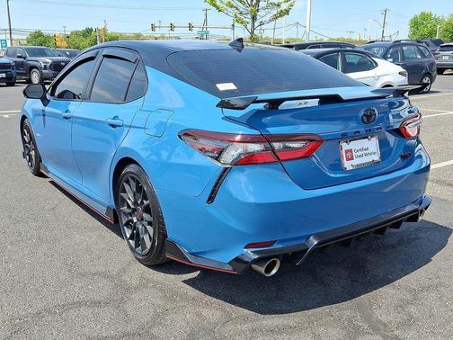 Cavalry Blue/Midnight Black Metallic 2022 Toyota Camry TRD