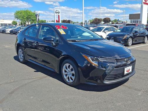 Midnight Black Metallic 2026 Toyota Corolla LE