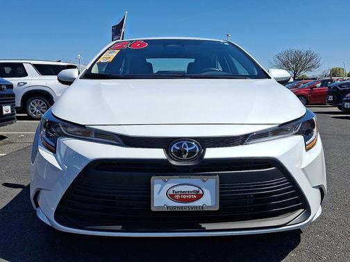 Wind Chill Pearl 2026 Toyota Corolla LE