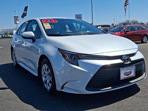 Wind Chill Pearl 2026 Toyota Corolla LE
