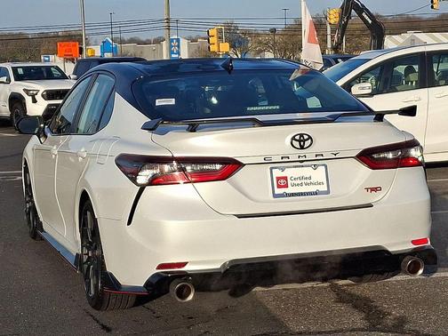 Wind Chill Pearl/Midnight Black Metallic 2021 Toyota Camry TRD