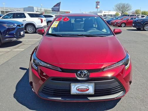 Ruby Flare Pearl 2026 Toyota Corolla LE