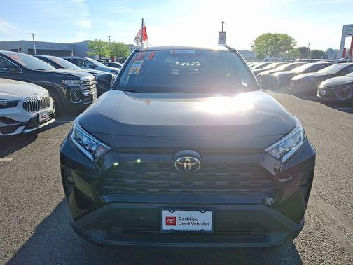 Midnight Black Metallic 2021 Toyota RAV4 XLE