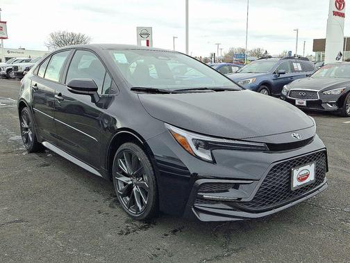 Midnight Black Metallic 2026 Toyota Corolla SE