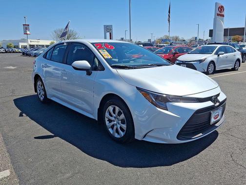 Wind Chill Pearl 2026 Toyota Corolla LE