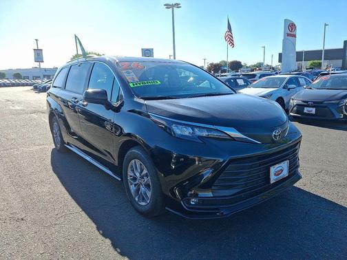 Midnight Black 2026 Toyota Sienna XLE