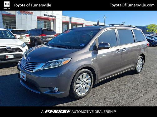 Predawn Gray Mica 2016 Toyota Sienna Limited Premium