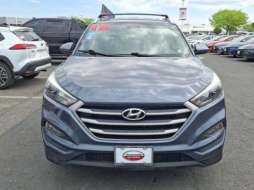 Coliseum Gray 2018 Hyundai TUCSON SEL