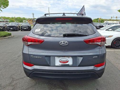 Coliseum Gray 2018 Hyundai TUCSON SEL