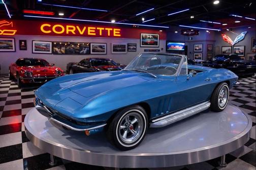 Blue 1965 Chevrolet Corvette Base