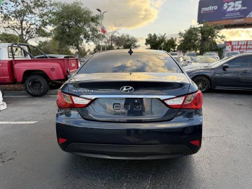 Blue 2014 Hyundai SONATA GLS