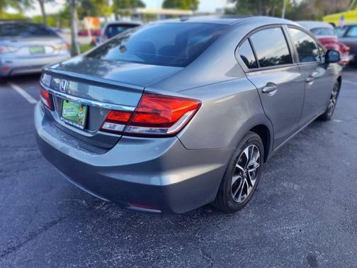 Gray 2013 Honda Civic EX