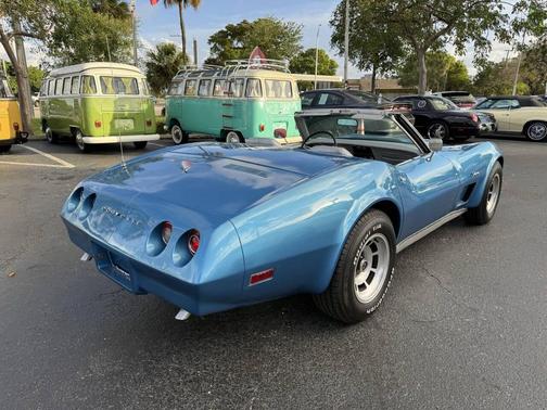 Blue 1974 Chevrolet Corvette Base