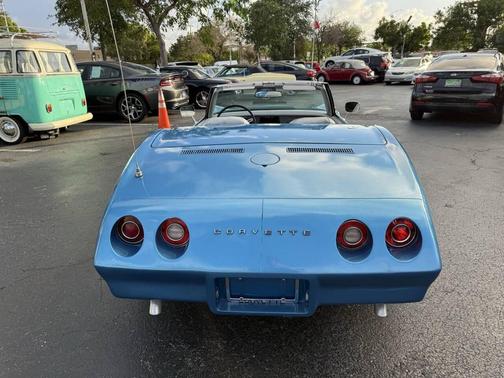 Blue 1974 Chevrolet Corvette Base