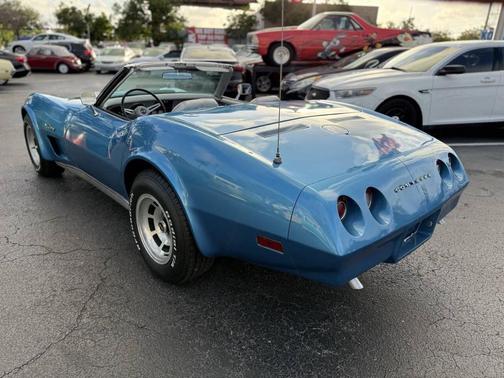 Blue 1974 Chevrolet Corvette Base