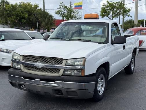 White 2003 Chevrolet Silverado 1500 Work Truck