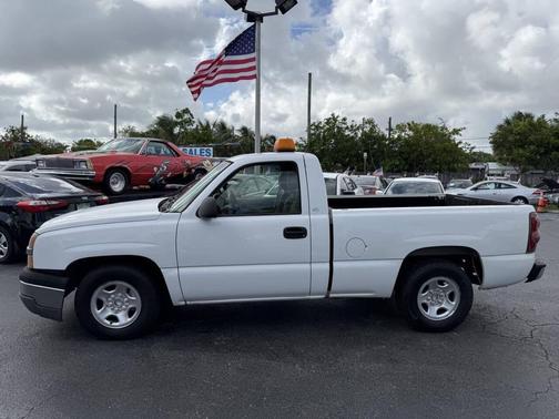 White 2003 Chevrolet Silverado 1500 Work Truck