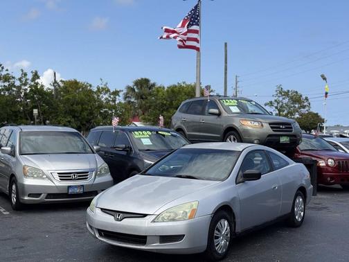 Silver 2004 Honda Accord LX 2dr Coupe