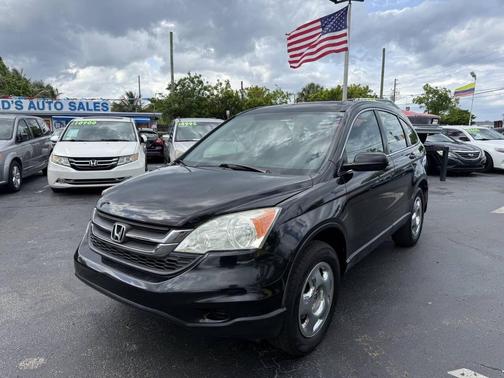 Black 2010 Honda CR-V LX