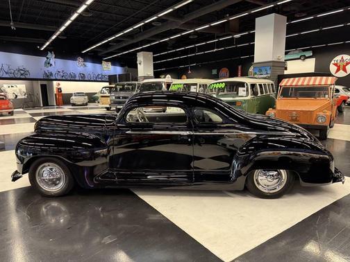 Black 1947 Plymouth DeLuxe Base