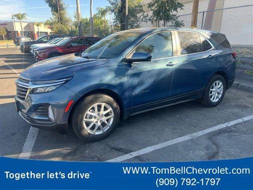 Lakeshore Blue Metallic 2024 Chevrolet Equinox 1LT