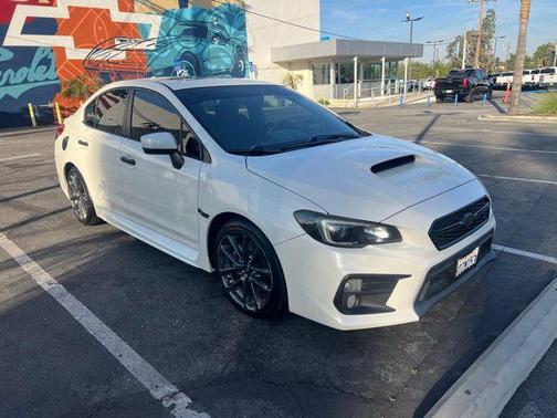 Crystal White Pearl 2018 Subaru WRX Premium