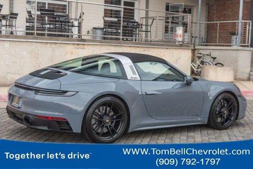 Arctic Grey 2023 Porsche 911 Targa 4 GTS