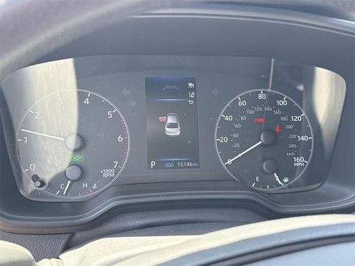 Midnight Black Metallic 2025 Toyota Corolla Hybrid LE