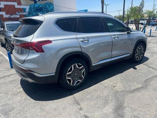 Shimmering Silver 2021 Hyundai SANTA FE Limited