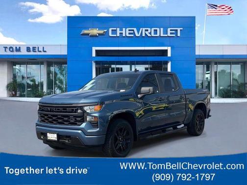 Lakeshore Blue Metallic 2024 Chevrolet Silverado 1500 Custom