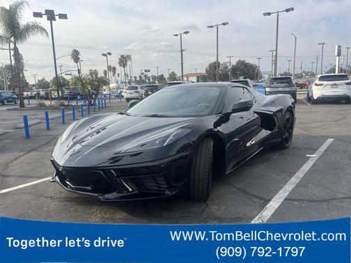 Black 2020 Chevrolet Corvette Stingray w/1LT