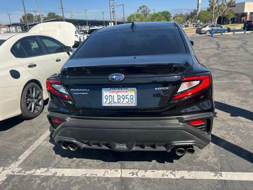 Crystal Black Silica 2022 Subaru WRX Limited