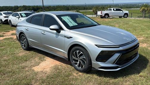 Silver 2026 Hyundai SONATA Hybrid Blue