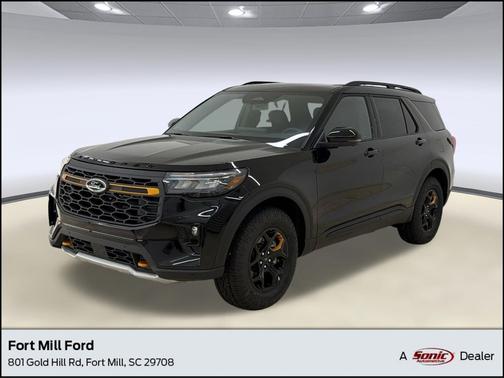 AGATE BLACK METALLIC 2026 Ford Explorer Tremor