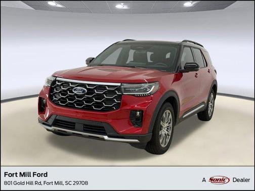 RAPID RED MET TINTED CC 2026 Ford Explorer Platinum