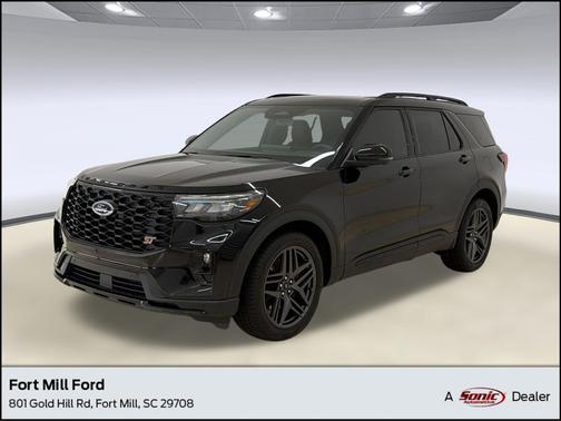 AGATE BLACK METALLIC 2026 Ford Explorer ST