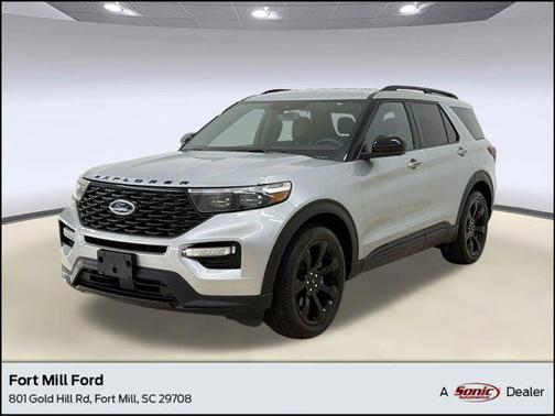 ICONIC SILVER METALLIC 2023 Ford Explorer ST-Line